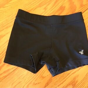 Black Varsity shorts